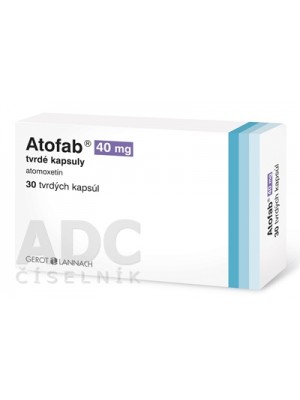 Atofab 40 mg. 30 capsules
